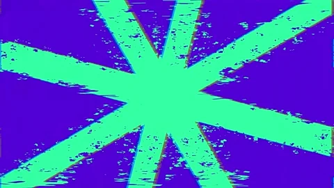 Rotating cross animation with retro Stock Footage 223805351