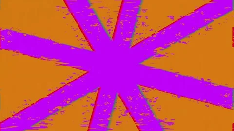 Rotating cross animation with retro Stock Footage 223805792