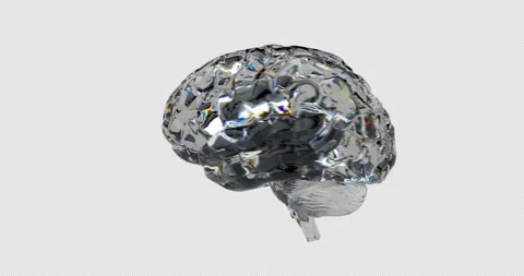 Rotating Crystal Brain 動画素材 290439448