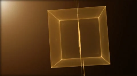 Rotating Cube Loop Stock Footage 47826712