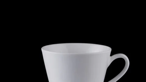 Rotating cup Stockbeeldmateriaal 94327481