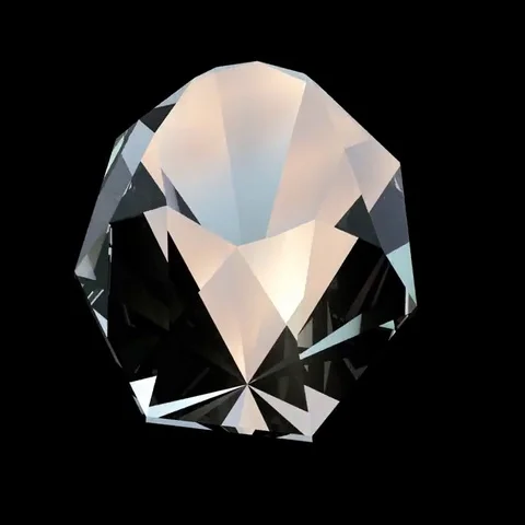 Rotating diamond 4k Stock Footage 69541739