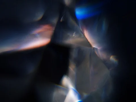 Rotating Diamond Close up Stock Footage