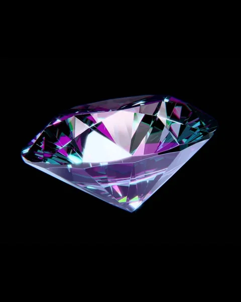 Rotating diamond Video stock 303097659