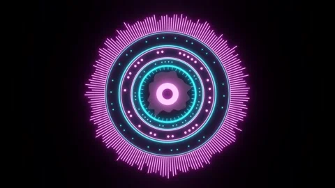 Rotating digital graph, HUD display, interface. Stock Footage 278218247