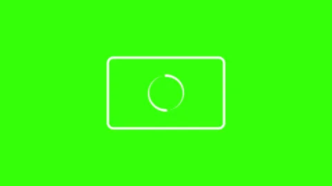 Rotating digital screen phone orientation change with continuous white load.. Stock Footage 333032276