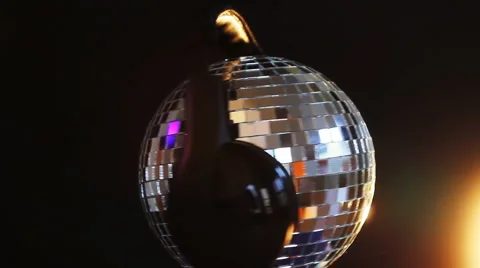 Rotating disco ball Stock Footage 7060683