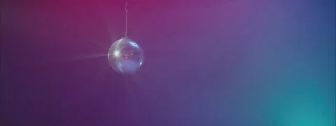 Rotating disco ball reflecting rays Video stock 168264725