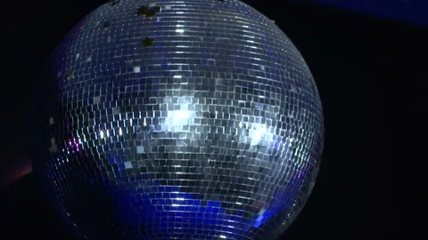 Rotating disco mirror ball. Stock Footage 126096700