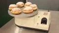Rotating display stand turn table plate HD Footage