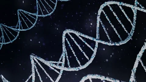 Rotating DNA Stock Footage 130824026