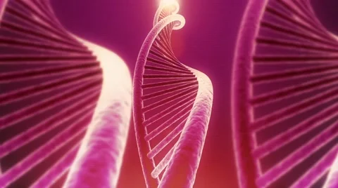 Rotating DNA Seamless Loop Stock-Footage 58344482