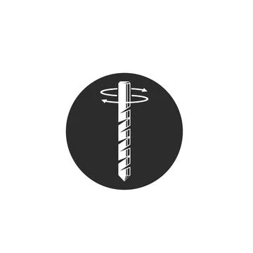 Rotating drill blade  icon vector illustration design Stock Illustration