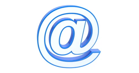 Rotating E-mail symbol 動画素材 276402867