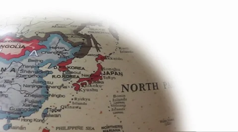 Rotating Earth-2 Stock Footage 35330675