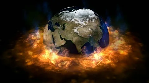 Rotating earth animation Stock Footage 22178516