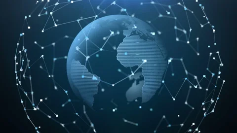 Rotating Earth Background Stock Footage 103149713