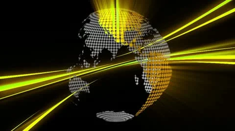 Rotating earth Stock Footage 10755963