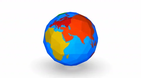 Rotating of Earth Stock Footage 57251334