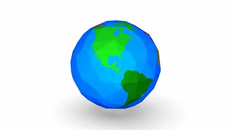 Rotating of Earth Stock Footage 57339053