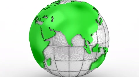 Rotating of Earth Stock Footage 64146478