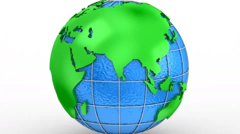 Rotating of Earth Stock Footage 64146506