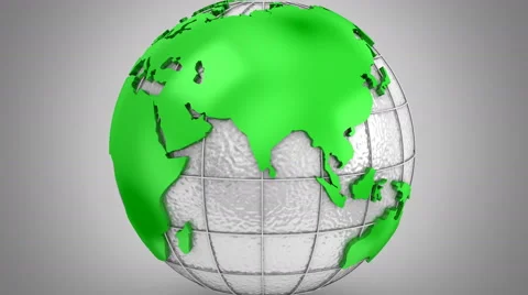 Rotating of Earth Stock Footage 64146770