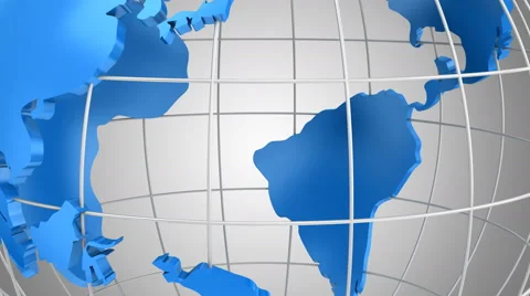 Rotating of Earth Stock Footage 64415346