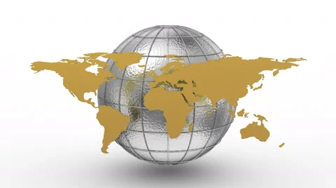 Rotating of Earth Stock Footage 64565437