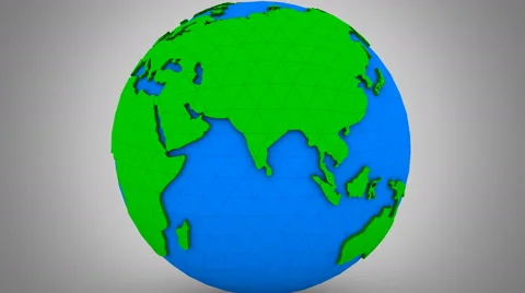 Rotating of Earth Stock Footage 65565154
