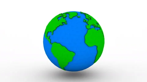 Rotating of Earth Stock Footage 65565555