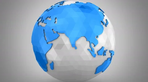 Rotating of Earth Stock Footage 65727692