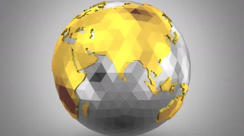 Rotating of Earth Stock Footage 65731694