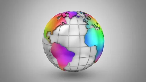 Rotating of Earth Stock Footage 69957139