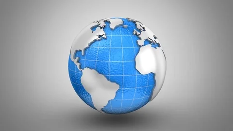 Rotating of Earth Stock Footage 70353738