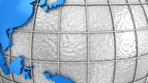 Rotating of Earth Stock Footage 70612085