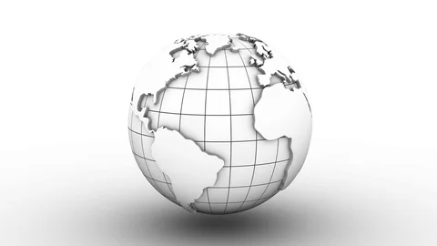 Rotating of Earth Stock Footage 71886896