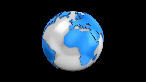 Rotating of Earth Stock Footage 79640683