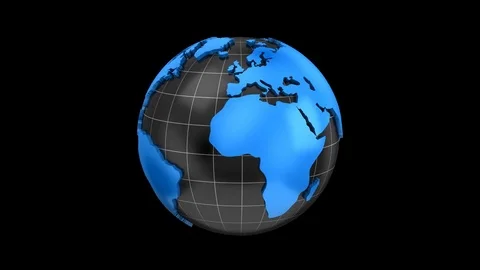 Rotating of Earth Stock Footage 80495357