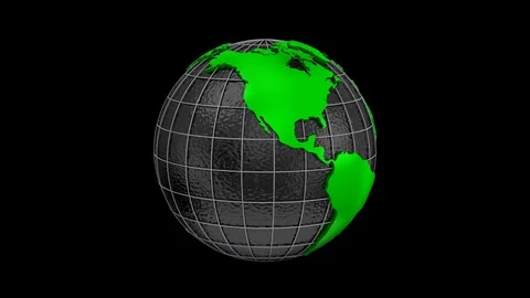 Rotating of Earth Vidéo 80596090