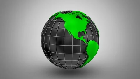 Rotating of Earth Stock Footage 80597036