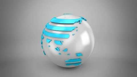 Rotating of Earth Video stock 159500374