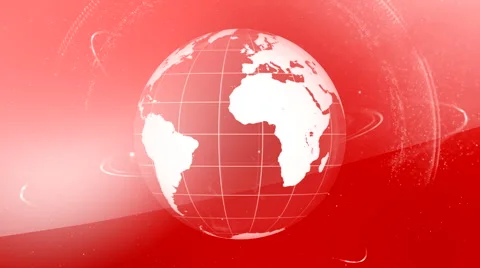 Rotating earth globe detailed texture map 18 Stock Footage 46277681