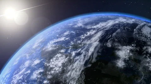 Rotating earth loop Stock-Footage 629362