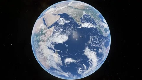 Rotating Earth from Space Stock Footage 146459651
