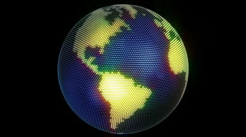 Rotating Eiffel  tower of diamonds   Stock Footage 982954