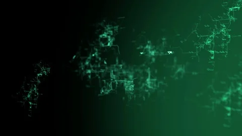 Rotating electronic network with 'Cyber Monday' text Stock Footage 106769080