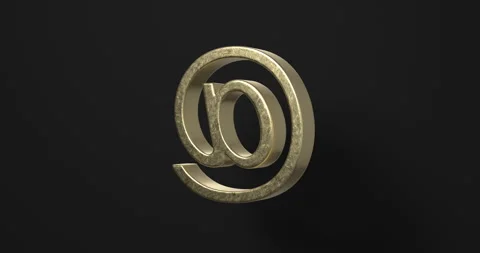 Rotating email symbol Stock Footage 276454949