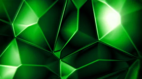 Rotating emerald crystals abstract background seamless loop Video stock 62543525