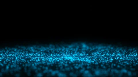 Rotating epicenter of the galaxy. Space disk. Particles of light tending to the Stock Footage 101380914